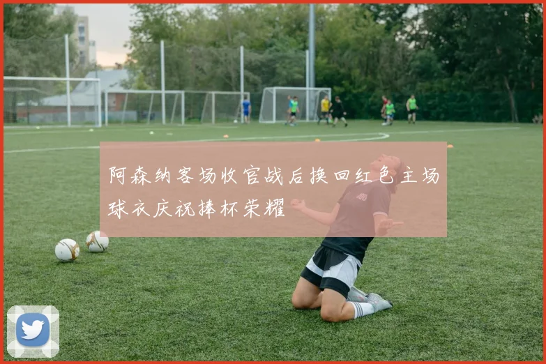 阿森纳客场收官战后换回红色主场球衣庆祝捧杯荣耀